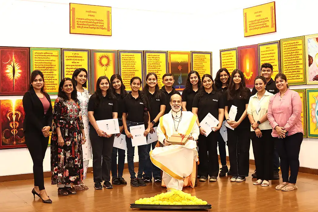 Udayraj Gadnis at Kanakia School Master Talk