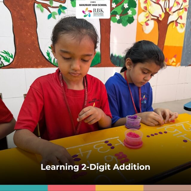 Grade 1 clay addition activity for 2-digit addition